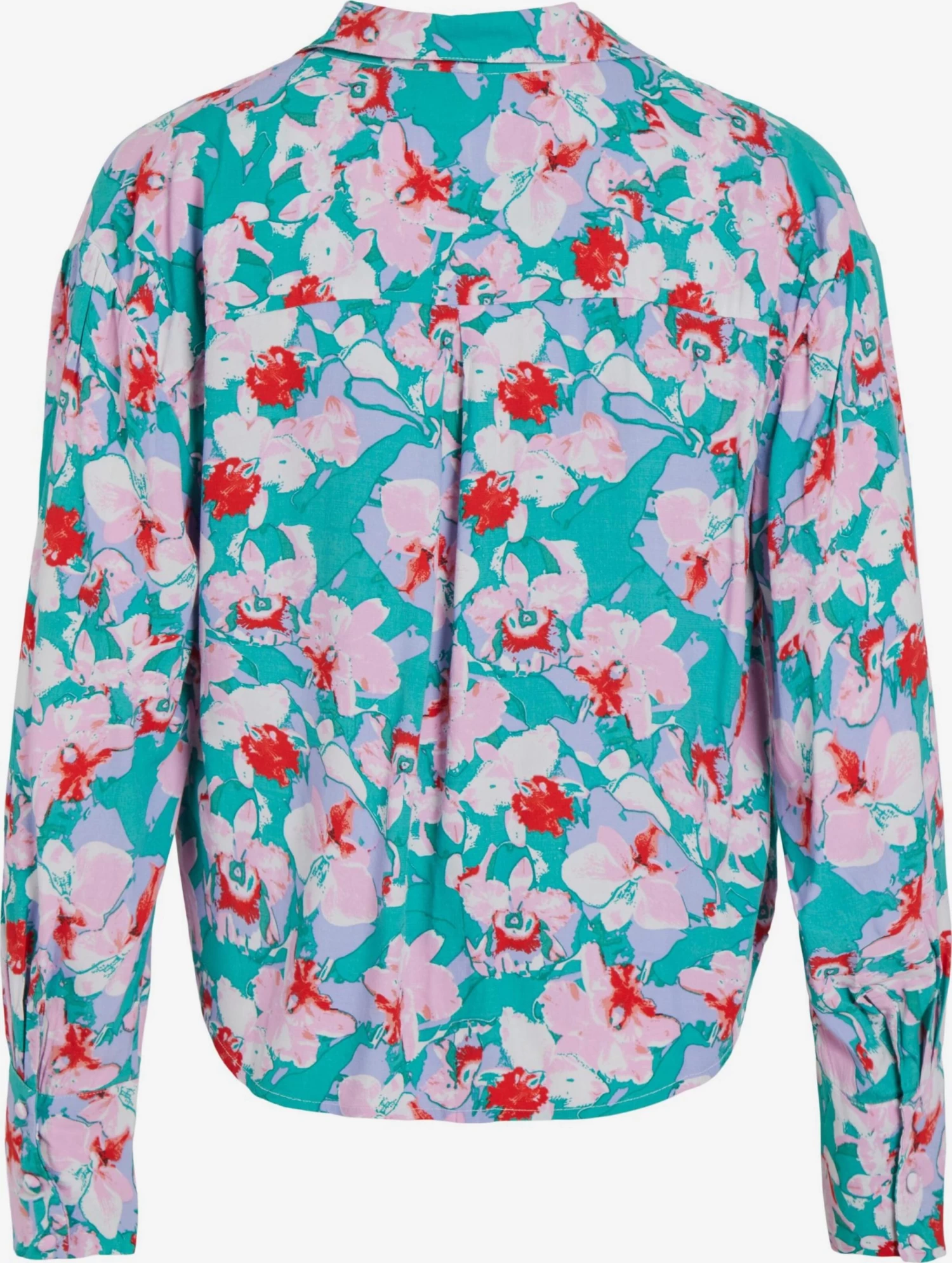 Vila Overhemden Blouse Kikki Dames Blauw 2 Vila Overhemden Blouse Kikki Dames Blauw - Afbeelding 2