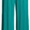 Vila Pantalons Wide Leg Broek Dames Groen