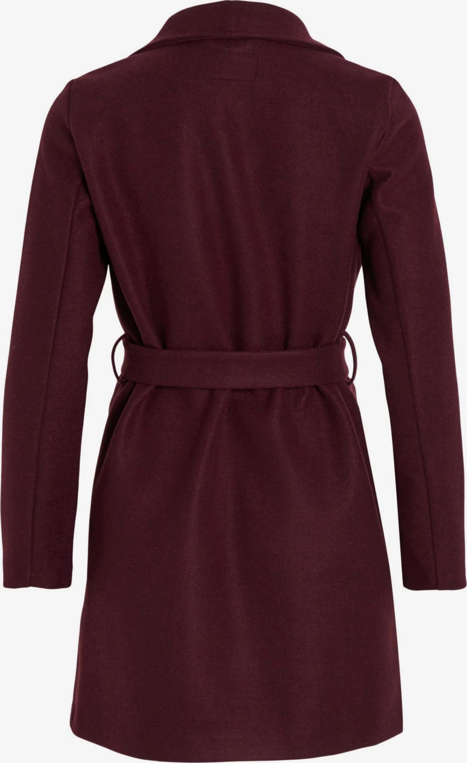 Vila Tussenmantels Tussenmantel Dames Karmijnrood 2 Vila Tussenmantels Tussenmantel Dames Karmijnrood - Afbeelding 2