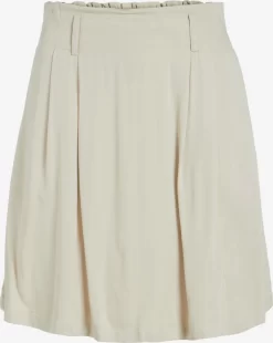 Vila Mini Rokken Rok Vero Dames Beige