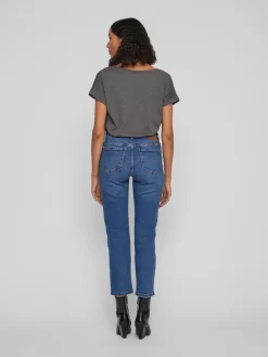 Vila Straight Regular Jeans ALICE Dames Blauw 11 Vila Straight Regular Jeans ALICE Dames Blauw -Vila b796b4160bc8e08822d344376ba31f5a scaled