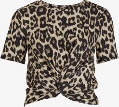 Vila Blouses Met Korte Mouw Blouse SOPA Dames Zwart
