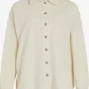 Vila Overhemden Blouse OTAS Dames Beige