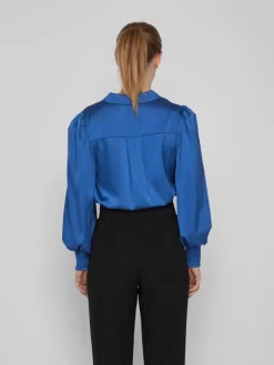 Vila Overhemden Blouse Dames Royal Blue/koningsblauw -Vila b7c7020ccb603ef01a66779e4a458114 scaled