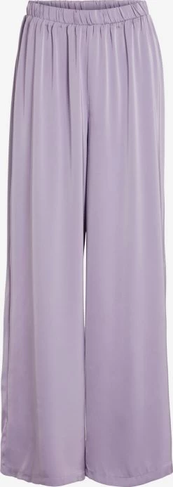 Vila Pantalons Wide Leg Broek CLAIR Dames Lichtlila