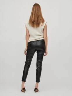 Vila Leren Broeken Slimfit Leggings Cordelia Dames Zwart 9 Vila Leren Broeken Slimfit Leggings Cordelia Dames Zwart -Vila b84a2b81405d779826c85e9c226256c0
