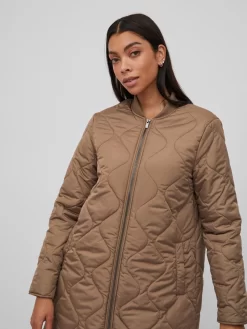 Vila Tussenmantels Tussenmantel Manon Dames Bruin -Vila b8986d1ddcb216e78d7f5fb2a6098095 scaled