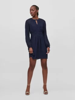 Mini Jurken Jurk MILINA Dames Navy -Vila b9d98223e071c260f3edb04bda087c79 scaled