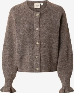 Vesten Gebreid Vest LOA Dames Bruin