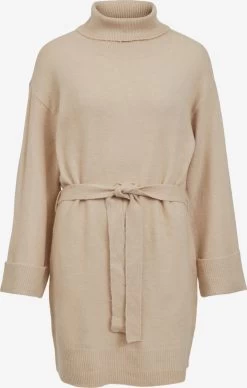 Vila Gebreide Jurken Gebreide Jurk ROLFIE Dames Champagne
