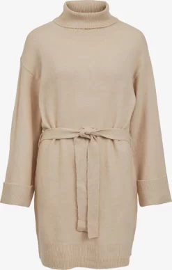 Vila Gebreide Jurken Gebreide Jurk ROLFIE Dames Champagne