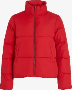 Vila Winterjassen Winterjas Dames Rood