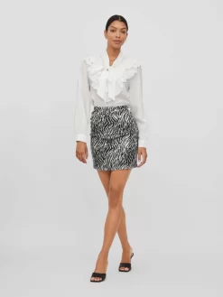 Vila Mini Rokken Rok Vavi Dames Zwart -Vila ba7c54c7e9249a9fceb82d9a1191551d scaled