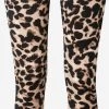 Vila Broeken Skinny Leggings Leoa Dames Bruin