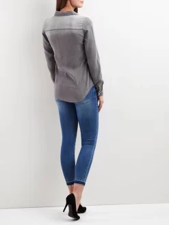 Vila Spijkerblouses Blouse Bista Dames Grijs 8 Vila Spijkerblouses Blouse Bista Dames Grijs -Vila baee0572268ab7380229b0c92c7c8692 scaled