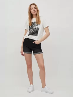Vila Denim Shorts Regular Jeans Dina Dames Zwart 9 Vila Denim Shorts Regular Jeans Dina Dames Zwart -Vila bb2844c73fa90b7934cd283946cbc32a scaled
