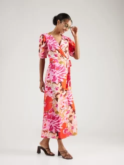 Vila Maxi Jurken Jurk DOLETTA Dames Fuchsia / Rosa -Vila bb6967639398b00b43bf94d13415256f scaled