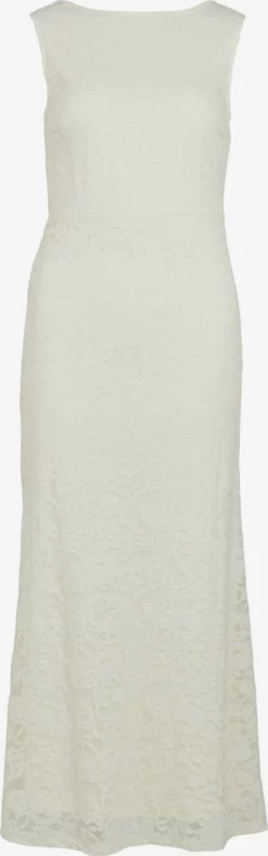 Vila Avondjurken Avondjurk VEJA Dames Wit