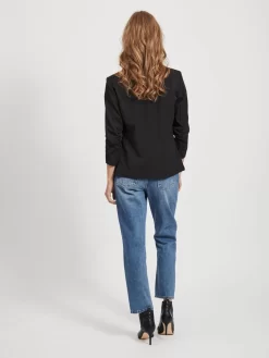 Klassieke Blazers Blazers Her Dames Zwart 10 Klassieke Blazers Blazers Her Dames Zwart -Vila bbd392e0c9d44c7f97bef20ff485a406 scaled