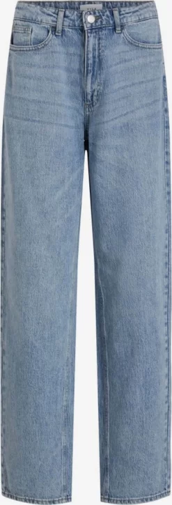 Vila Mom Jeans Loosefit Jeans Dames Blauw