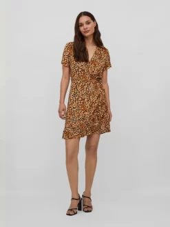 Vila Mini Jurken Jurk Dames Oranje -Vila bc70ad0cca08b64df7c3f64ec2dbff56 scaled