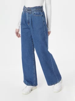 Jeans Wide Leg Bandplooi Jeans SPACE Dames Blauw 7 Jeans Wide Leg Bandplooi Jeans SPACE Dames Blauw -Vila bcecce69c0127af321e6bdee60cfa627 scaled