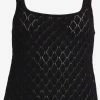 Vila Tanktops Top Dames Zwart