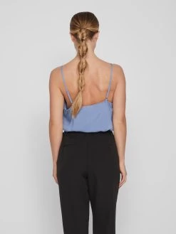 Vila Blouse Tops Blouse NULA Dames Duifblauw -Vila bd2a5dc3346c6fae5156fc64b042b7b3