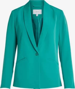 Vila Klassieke Blazers Blazers Dames Jade Groen