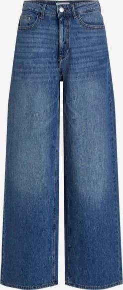 Vila Wide Leg Wide Leg Jeans Dames Blauw