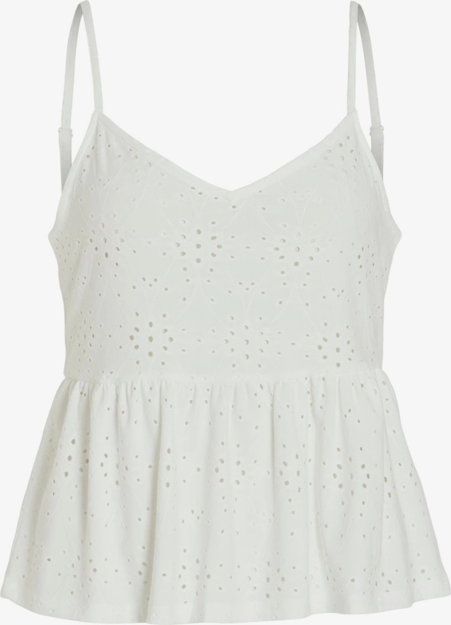 Vila Spaghetti Tops Top KAWA Dames Wit 1 Vila Spaghetti Tops Top KAWA Dames Wit