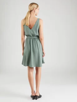 Vila Zomerjurken Zomerjurk KRISTINA LAIA Dames Donkergroen -Vila befe48a96ddb21fffadbb14727e5d59d scaled