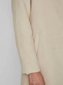 Vila Korte Mantels Tussenmantel Dames Ecru -Vila bf10a322dcb47a31b7e214a1076a122e