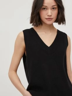 Vila Fijngebreide Truien Trui Ril Dames Zwart -Vila bf4169551a4d200f289f2710834abc60