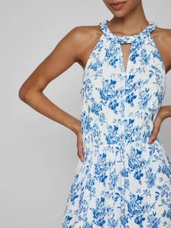 Vila Maxi Jurken Jurk Dames Blauw / Wit 13 Vila Maxi Jurken Jurk Dames Blauw / Wit -Vila bf4dd77967bc6defce41eb3d3d4357a8 scaled
