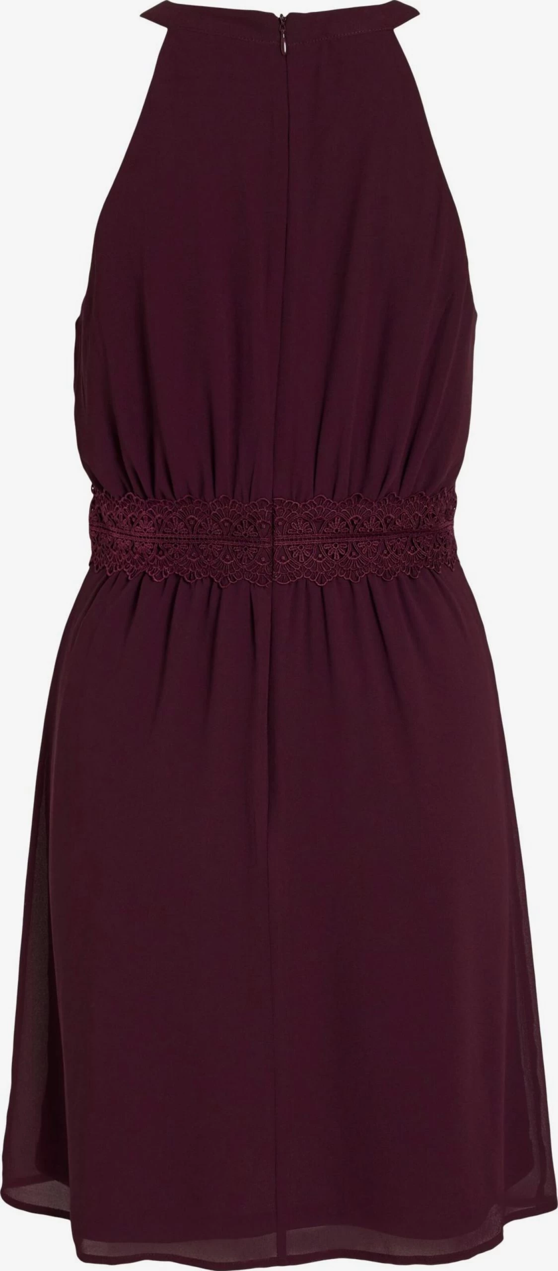 Vila Cocktailjurken Cocktailjurk MILINA Dames Bourgogne 2 Vila Cocktailjurken Cocktailjurk MILINA Dames Bourgogne - Afbeelding 2