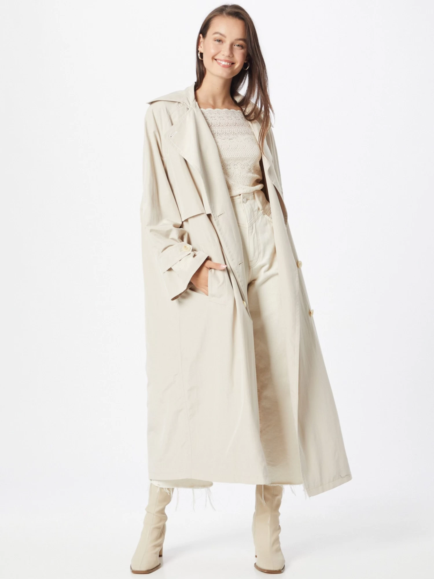 Vila Longsleeves Shirt Chikka Dames Crème 5 Vila Longsleeves Shirt Chikka Dames Crème - Afbeelding 5