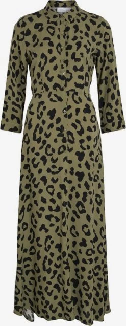 Vila Maxi Jurken Jurk Dames Groen