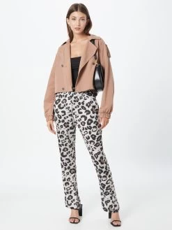 Vila Pantalons Regular Broek CHRIS Dames Beige -Vila c097790112c486afcf768a5c2a4aca59