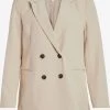 Vila Lange Blazers Blazers JUNE Dames Beige