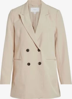 Vila Lange Blazers Blazers JUNE Dames Beige