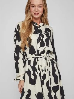 Vila Maxi Jurken Jurk Dames Wit -Vila c0af9b5cea840d33a23b70b20ba62c2a