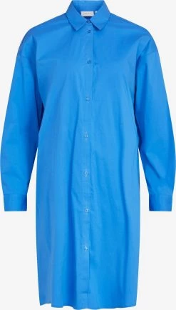 Vila Lange Blouses Blouse Gimas Dames Royal Blue/koningsblauw