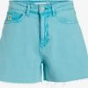 Vila Denim Shorts Regular Jeans Pippa Dames Blauw