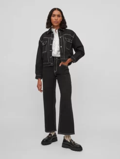 Vila Spijkerjasjes Tussenjas Dames Zwart 11 Vila Spijkerjasjes Tussenjas Dames Zwart -Vila c14517d41458e166cbb51f1f36ce9a0f scaled