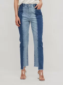 Vila Straight Regular Jeans Stray Dames Donkerblauw 8 Vila Straight Regular Jeans Stray Dames Donkerblauw -Vila c1650a8e344c99c9b6d136430a91a273 scaled