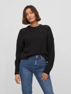 Vila Fijngebreide Truien Trui Suba Dames Zwart 8 Vila Fijngebreide Truien Trui Suba Dames Zwart -Vila c16717cd88380631200ccbc5512c8130 scaled