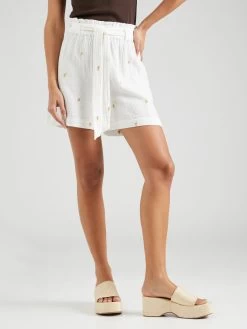 Vila Shorts Regular Broek KULA Dames Offwhite -Vila c190aa1d73ac8fb481059fba185c443b
