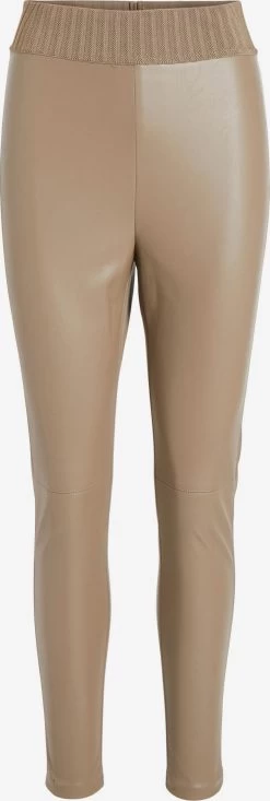 Vila Broeken Skinny Leggings Dagmar Dames Lichtbruin