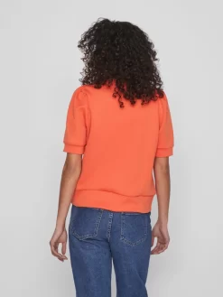 Vila Sweatshirts Sweatshirt Dames Oranje -Vila c212d21a2c3acbd70c107ad6f43609a3 scaled